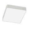 PLAFON LED 40W CUADRADO ALUMINIO BLANCO