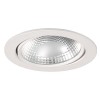 DOWNLIGHT LED 17W luz neutra 4000ºk y 1360 Lm COB. REDONDO BLANCO