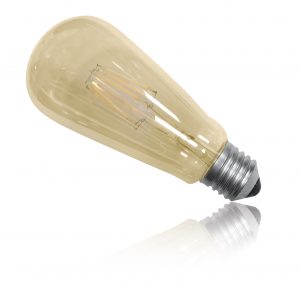 BOMBILLA LED 8W. AMBAR