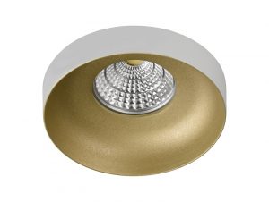 EMPOTRADO ALUMINIO GU-10 BLANCO-ORO