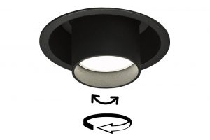 EMPOTRADO GU-10 TUBO ORIENTABLE