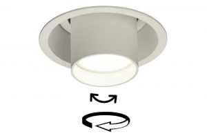 EMPOTRADO GU-10 TUBO ORIENTABLE