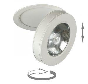 EMPOTRADO LED 10W. COB ORIENTABLE