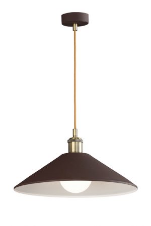 COLGANTE PLANCHA E-27 HIERRO