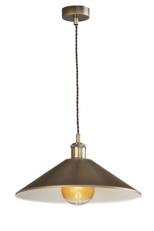 COLGANTE PLANCHA E-27 HIERRO