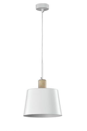 COLGANTE PLANCHA E-27 23CM MADERA