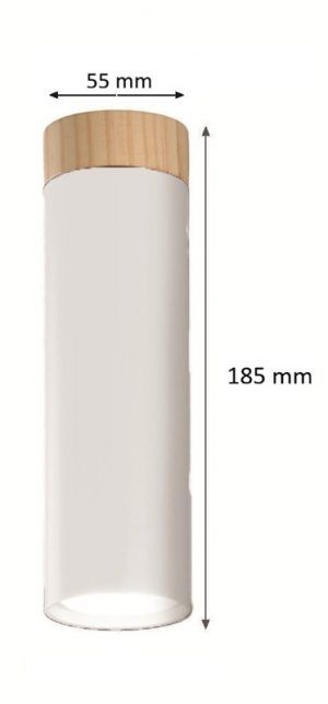 CILINDRO SUPERFICIE GU-10 MADERA