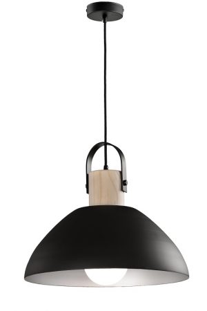 COLGANTE PLANCHA E-27 MADERA