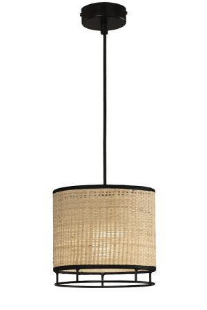 COLGANTE TELA RAFIA E-27