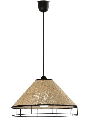 COLGANTE TELA RAFIA E-27