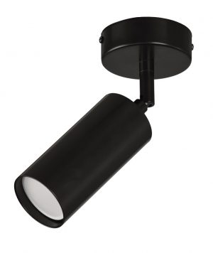 FOCO 1 LUZ GU-10 SUPERFICIE TUBO 120MM-