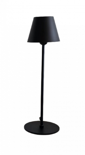 SOBREMESA METAL E-27 ALTO CONICO-